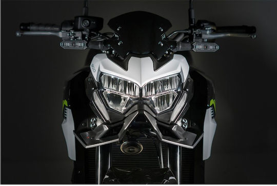 Puig Front Motorcycle Spoilers for Kawasaki Z900 Black 1pcs