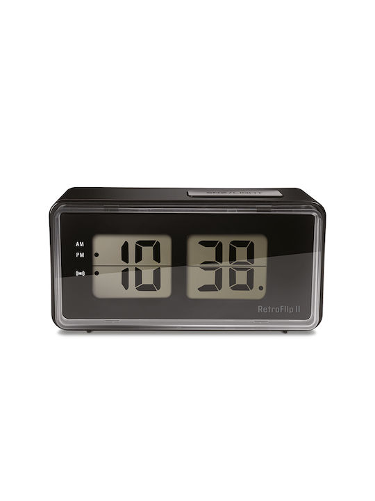 Life Retroflip Ii Tabletop Digital Clock with Alarm Blue 221-0408