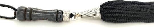 Kompologadiko Graven Camel Bone Worry Beads with Tassel with 33 Beads Brown
