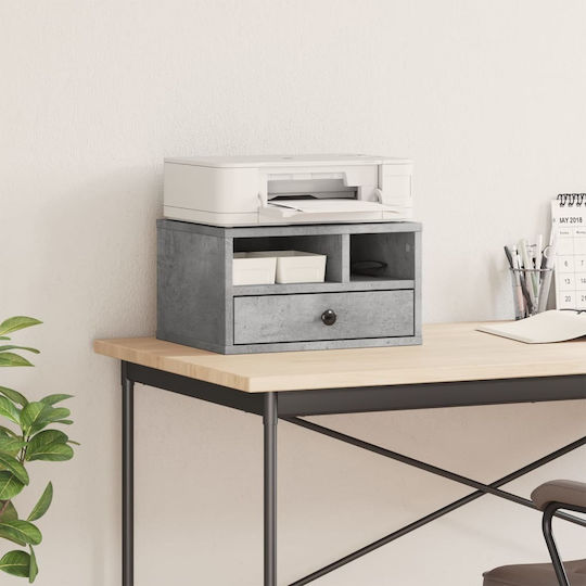 Printer Table Stand Grey Sky 40x32x22.5 cm from Treated Wood