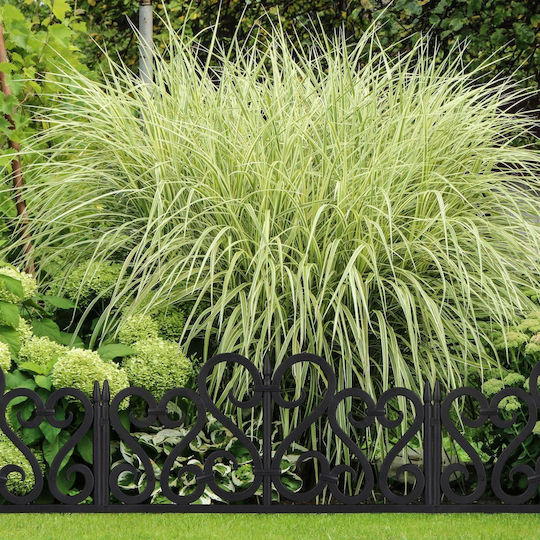 Gardenline Πλαστική Μπορντούρα Κήπου 59.5x32.5cm 4τμχ