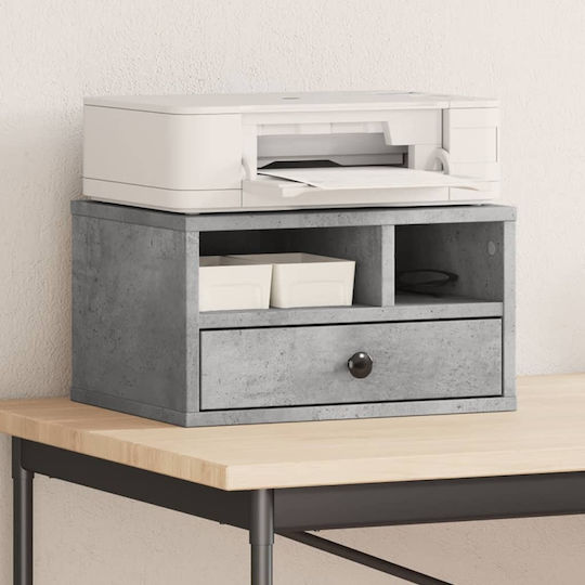 Printer Table Stand Grey Sky 40x32x22.5 cm from Treated Wood