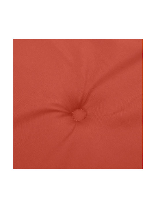 vidaXL Pernă pentru Scaun de Grădină cu Spate Roșu 4buc 50x100cm. 4002464