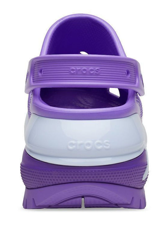 Crocs Classic Mega Crush Women’s Clogs Purple