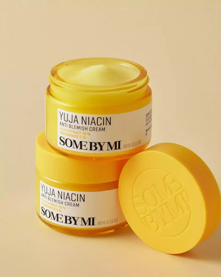 Some By Mi Yuja Niacin Cremă de Față pentru Hidratare, Anti-Îmbătrânire și Imperfecțiuni cu Vitamina C și Niacinamidă 60gr