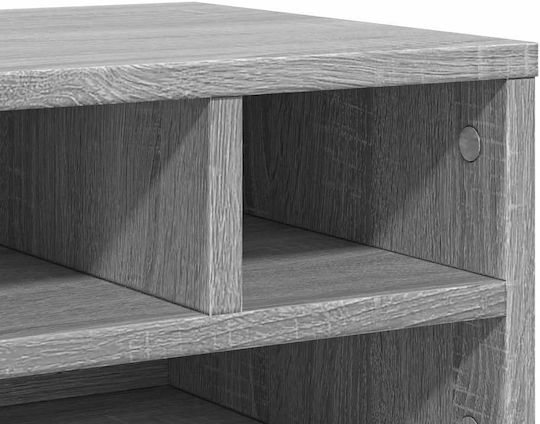 Printer Table Stand Grey Sonoma 40x32x22.5 cm from Treated Wood