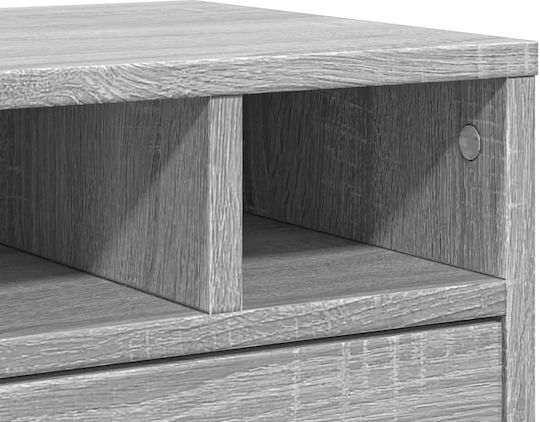 Printer Base Grey Sonoma 40x32x22,5 cm from Treated Wood 840609