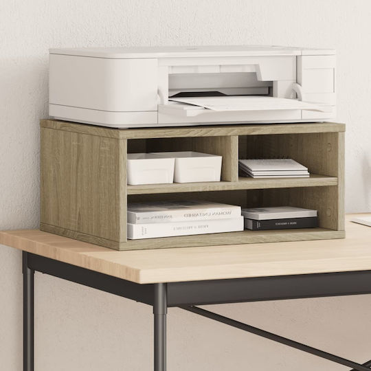 Printer Stand Sonoma Oak 49x40x22.5 cm from Treated Wood