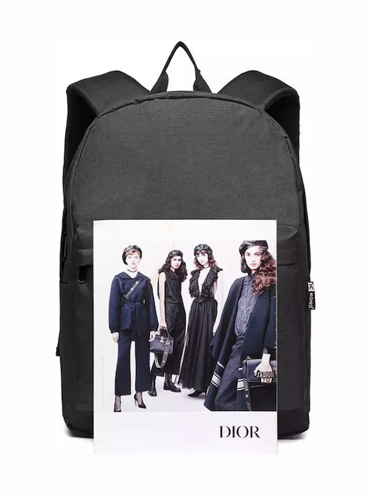 Kono Backpack Μαύρο