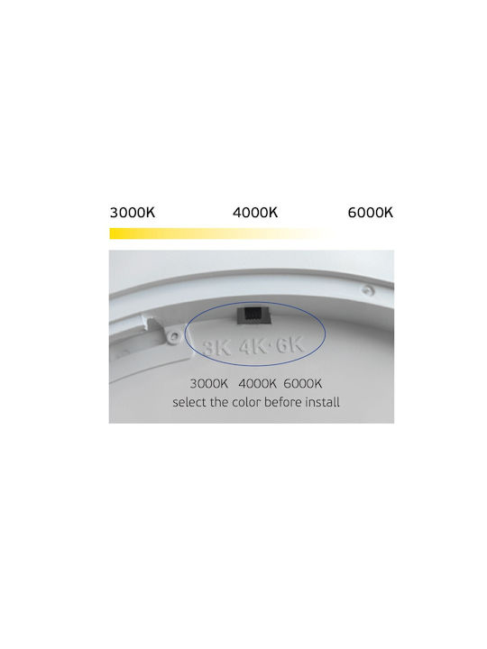 VK Lighting Panou LED Putere 42W cu Alb Natural Lumini Lungime 60cm.