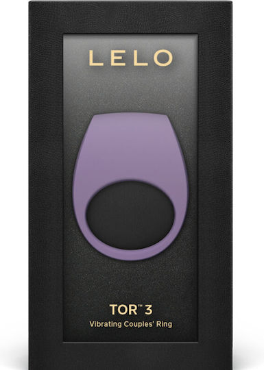 Lelo Tor 3 Δονούμενο Δαχτυλίδι Πέους Σιλικόνης Violet Dusk D-234478
