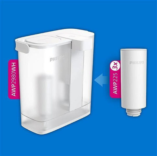 Philips Countertop Water Filter Replacement Micro X-Clean 3pcs