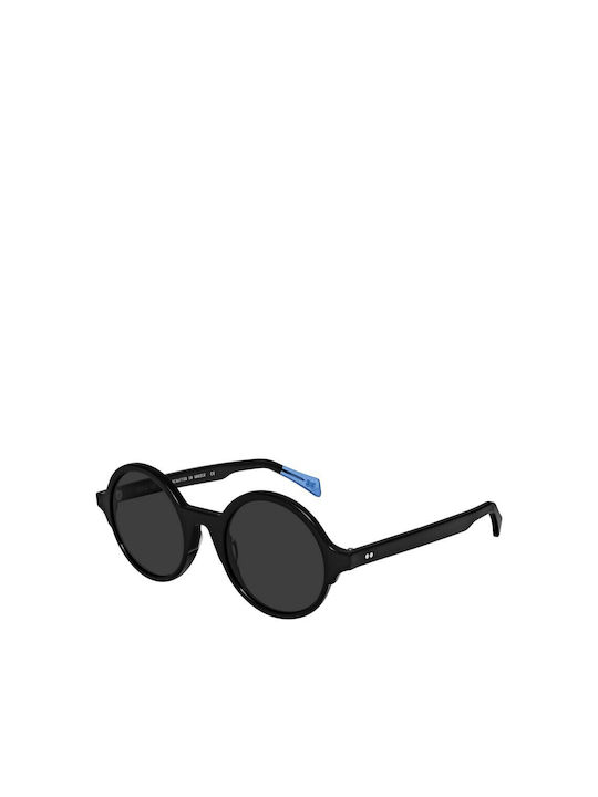 Urban Owl Serene Sunglasses with Black Plastic Frame and Black Lens