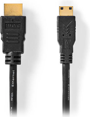 Nedis HDMI 1.4 Cable HDMI male - mini HDMI male 1.5m Gold