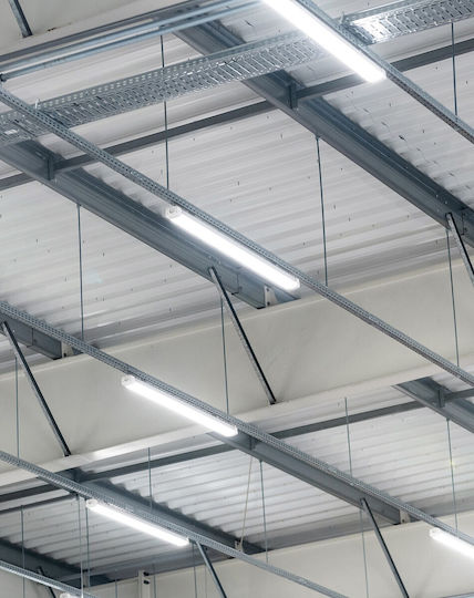 VK Lighting Lichtleiste Außenbereich mit integriertem LED 36W 123cm