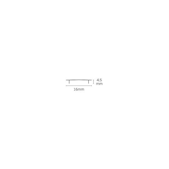 VK Lighting Алуминиев Профил за LED Лента 200x1.6x0.4см.