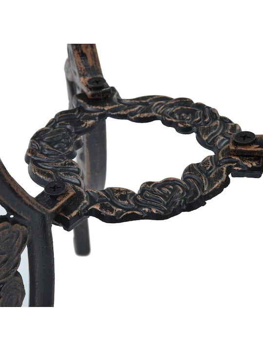 Garten- und Outdoor-Möbelsets für kleinen Raum 3 Stück Bronze