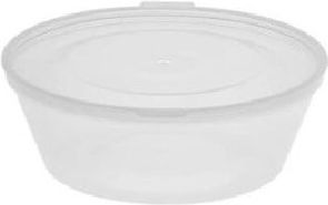 Lux Plast Πλαστικό Μπωλ με Χωρητικότητα 177ml Διάφανο