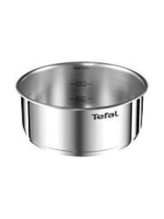 Tefal Ingenio Emotion Cookware Set of Stainless Steel with Non-stick Coating Silver 10pcs