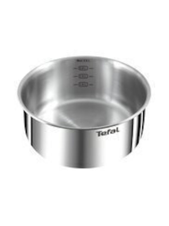 Tefal Ingenio Emotion Cookware Set of Stainless Steel with Non-stick Coating Silver 10pcs