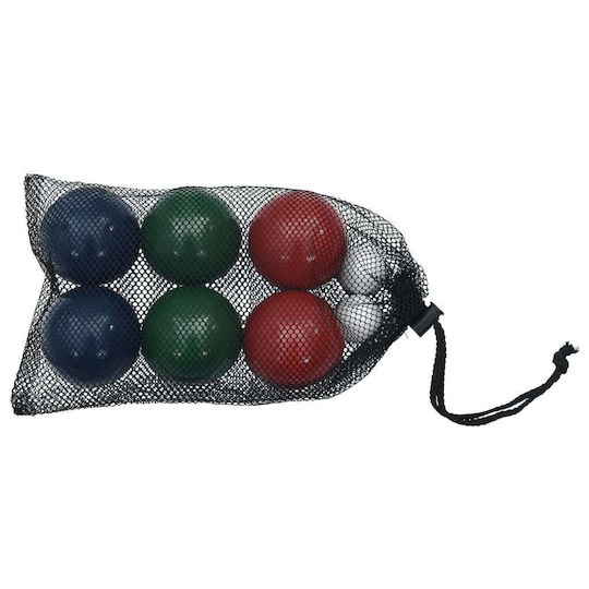 Bocce-Kugel-Set 8-teilig mit Tragetasche aus massivem Kiefernholz 4008441
