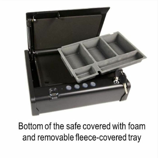 Master Lock Cutie de Bani cu cheie S7109515 Negru