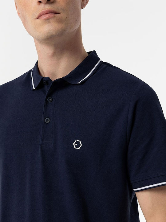 Polo Short Sleeve Blue Blouse