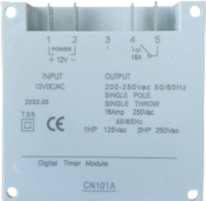 Digital Weekly Time Delay Relay with Standby
