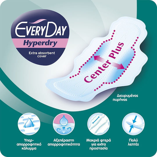 Every Day Ultra Plus Slipeinlagen mit Flügeln Nacht 60Stück