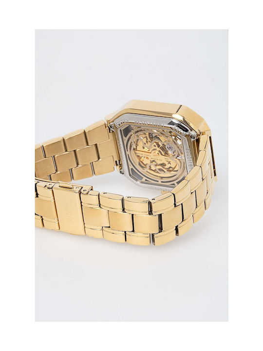 Tous Watch with Gold Metal Bracelet