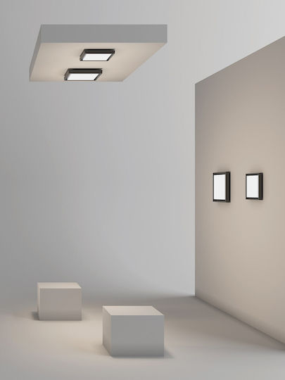 VK Lighting LED Panel 24W mit Warmes Weiß Licht 3000K