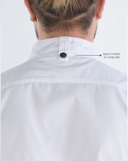 Martiform Coat Chef White with Long Sleeve