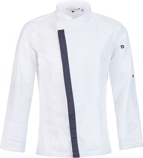 Martiform Coat Chef White with Long Sleeve