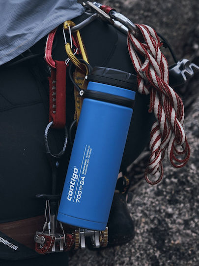 Contigo Μπουκάλι Θερμός Ανοξείδωτο 700ml Blue