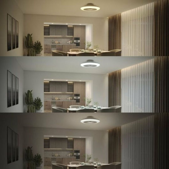 Philips Amigo Ceiling Fan 49cm with Light Fixture White