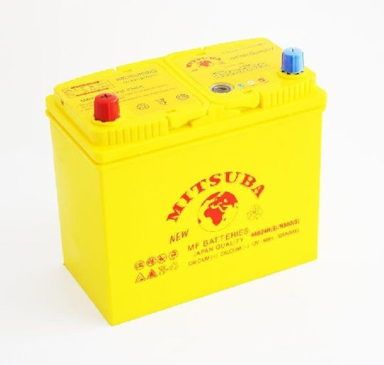 Mitsuba Car Battery with 60Ah Capacity and 325A CCA