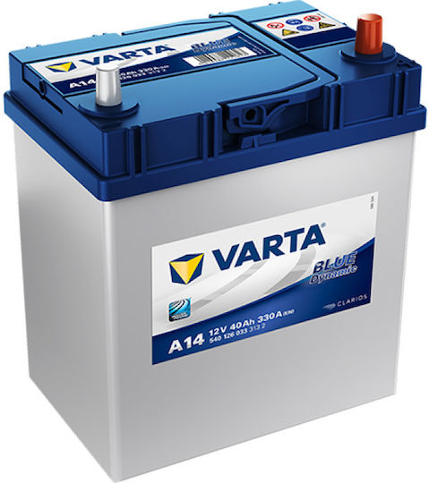 Varta Μπαταρία Αυτοκινήτου Blue Dynamic A14 με Χωρητικότητα 40Ah και CCA 330A