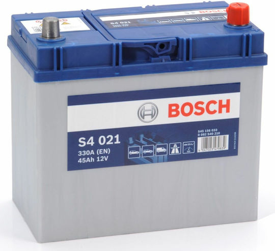Bosch Batterie Auto S4021 mit Kapazität 45Ah und CCA 330A