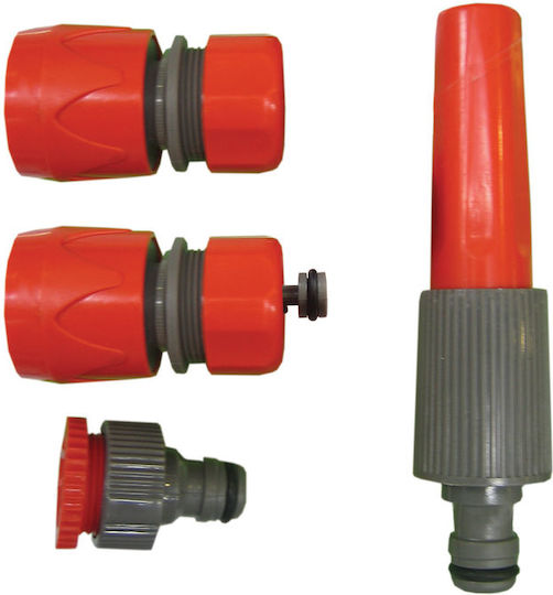 TopGarden Set de pistol de apă cu racorduri rapide