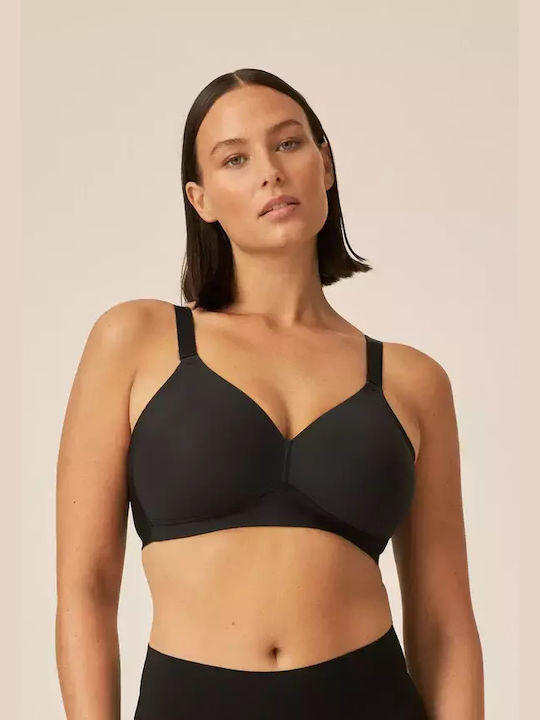 Naturana Bra without Underwire Black