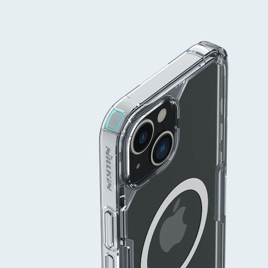 Nillkin Nature Pro Magnetic Back Cover Σιλικόνης / Πλαστικό Διάφανο (iPhone 15 Plus)