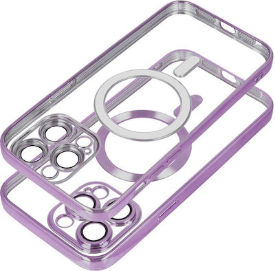 Electro Silicone Back Cover Purple (iPhone 15)