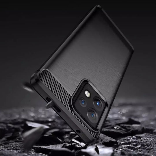 Hurtel Pro Задна корица Силикон Черен (Edge+ 2023 / Moto X40 Pro / Moto X40)