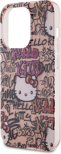 Hello Kitty Задна корица Пластмаса Розов (iPhone 15 Pro Max)