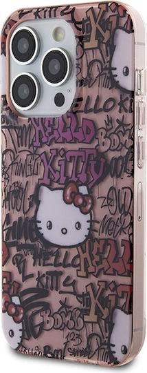 Hello Kitty Задна корица Пластмаса Розов (iPhone 15 Pro Max)