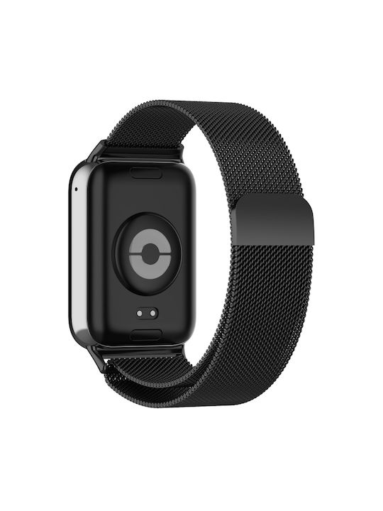 Xiaomi Mi Band 8 Pro Redmi Watch 4 Milan Magnetic Steel Mesh Watch Band Black Xiaomi Mi Band 8 Pro Redmi Watch 4 Milan Magnetic Steel Mesh Watch Band Black
