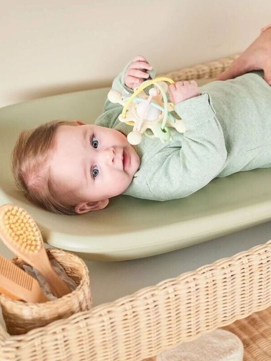 Nattou Soft Changing Pad made of Plastic Green 50x70cm