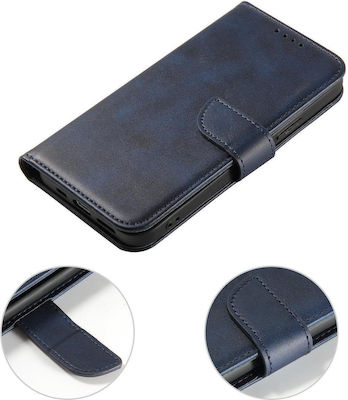 Hurtel Magnet Wallet Synthetic Leather Blue (Galaxy S23 Ultra)