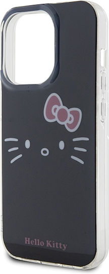Hello Kitty Задна корица Пластмаса Черен (iPhone 13 Pro Max)