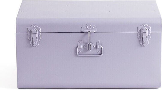 La Redoute Interieurs Masa Металик Куфар 57x37.5x24.5 см Сив